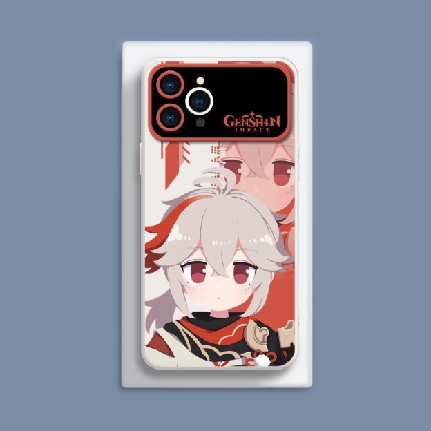 原神Q版液態大視窗全包矽膠防摔軟殼-CASEZONE