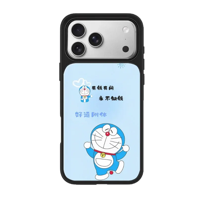 哆啦A夢玻璃磁吸手機殼｜MagSafe 可愛保護殼