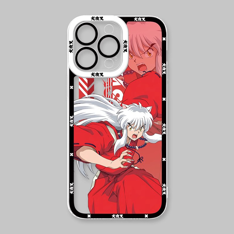 犬夜叉透明防摔軟殼-CASEZONE