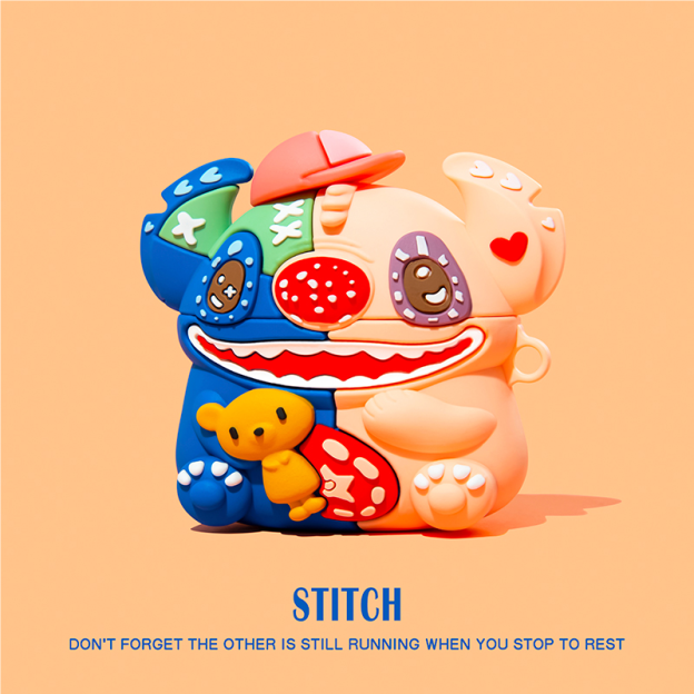 史迪奇AirPods耳機保護殼-CASEZONE