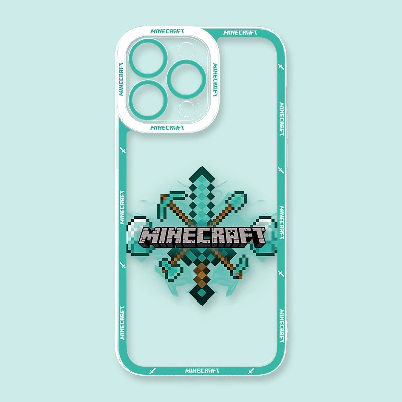 Minecraft我的世界透明防摔軟殼-CASEZONE