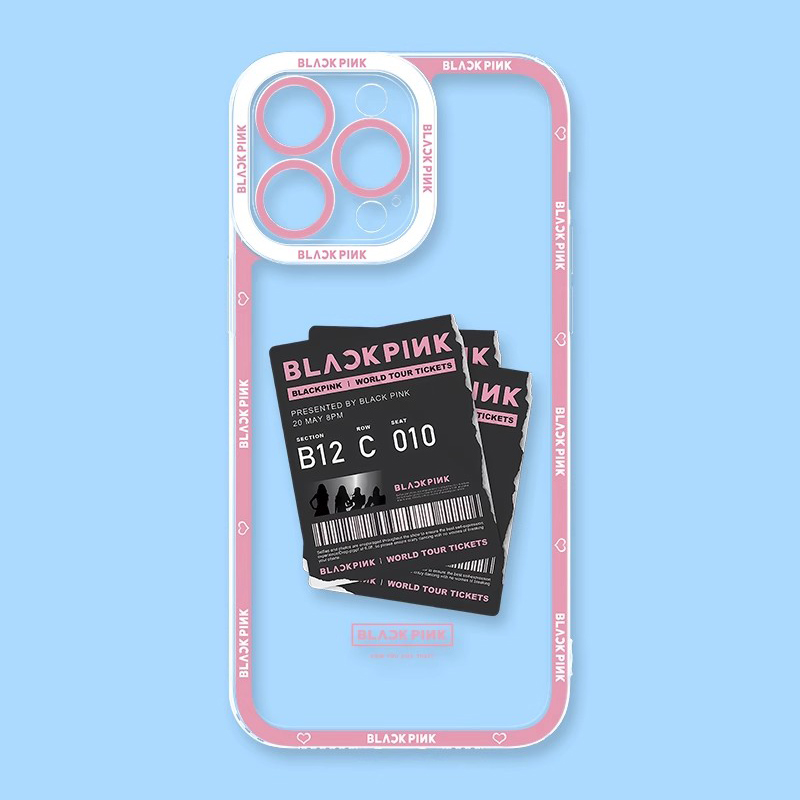 BlackPink透明防摔軟殼-CASEZONE