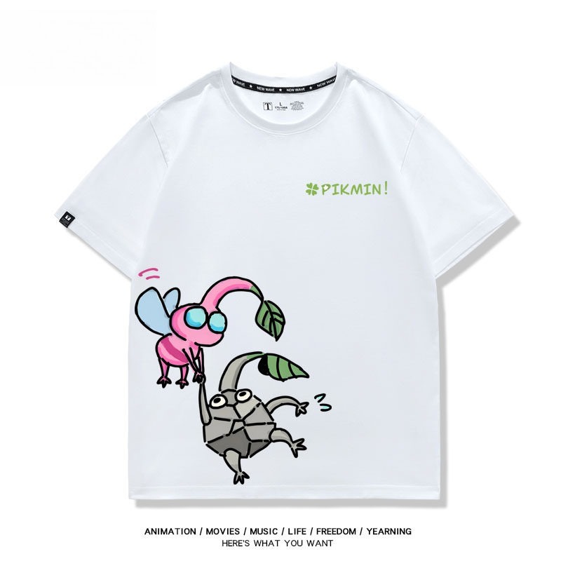 皮克敏PIKMIN4 印花短袖T恤