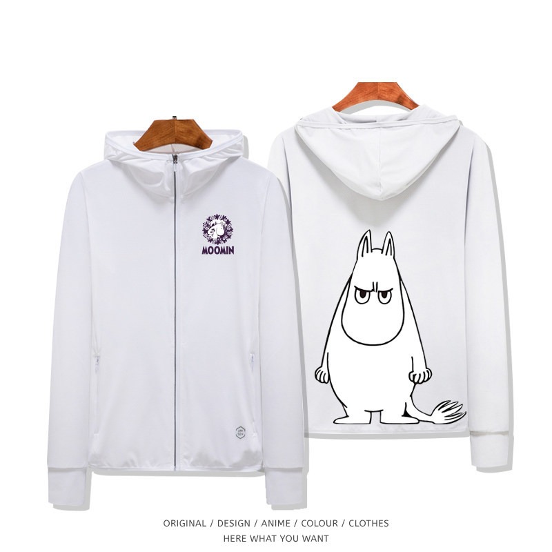 Moomin 嚕嚕米 夏季通勤冰絲速乾涼感防曬外套