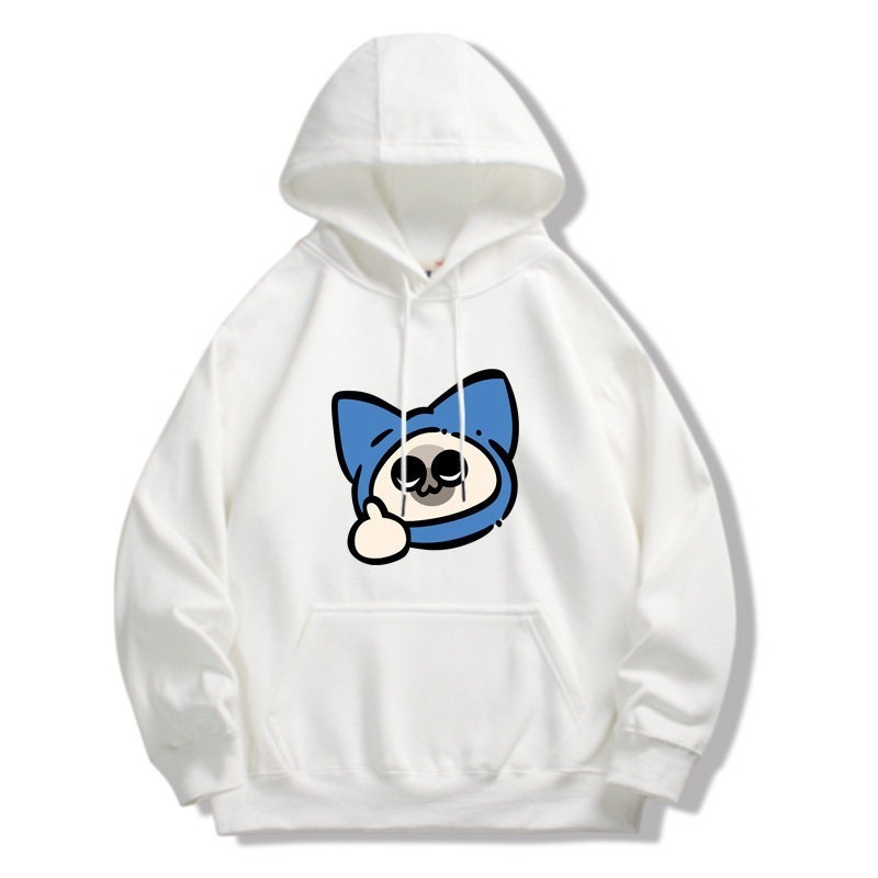魔物獵人艾露貓表情包新款 男女同款連帽衛衣