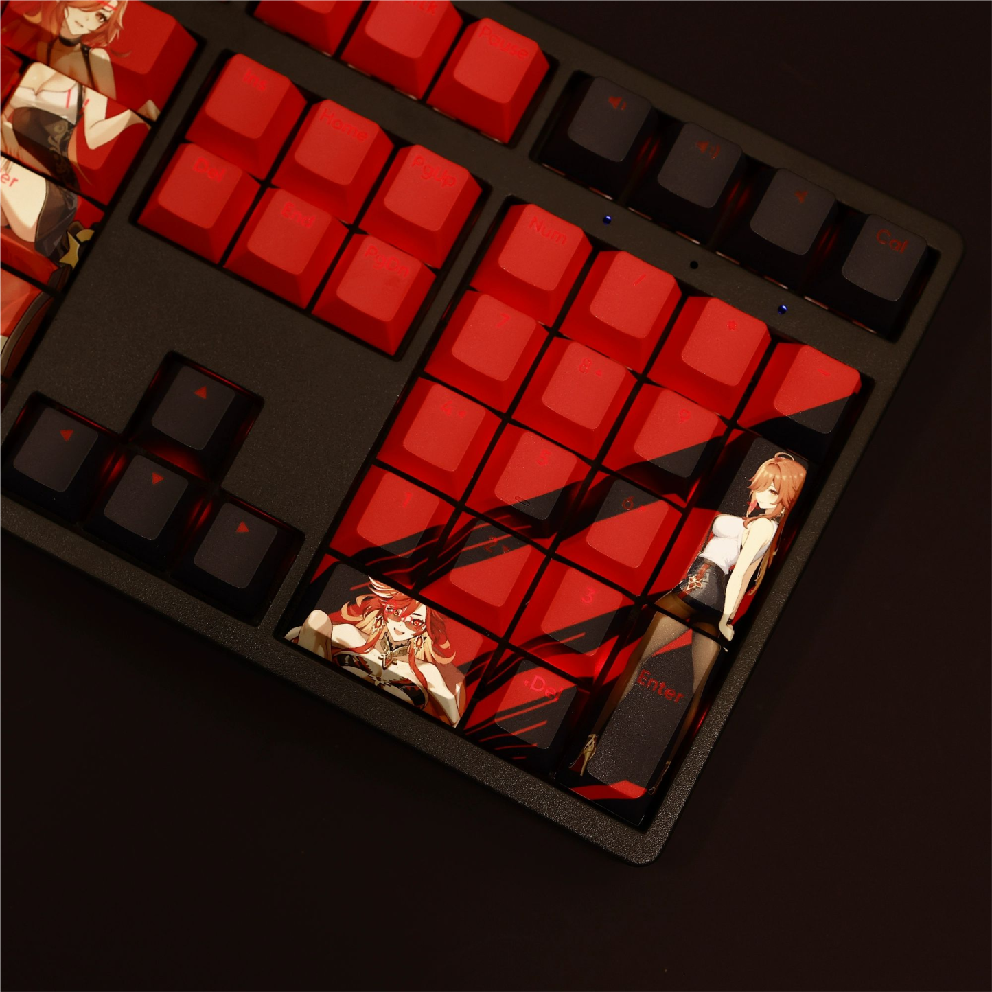 火神納塔透光RGB108鍵標準配列衛星軸鍵帽-CASEZONE