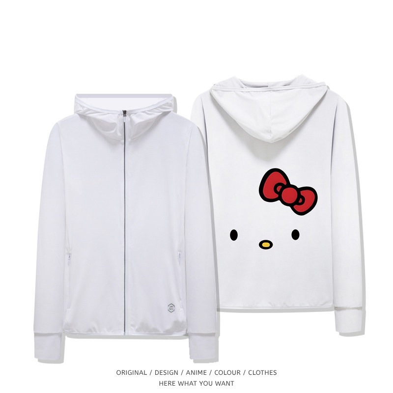 凱蒂貓 Hello Kitty 夏季通勤冰絲速乾涼感防曬外套