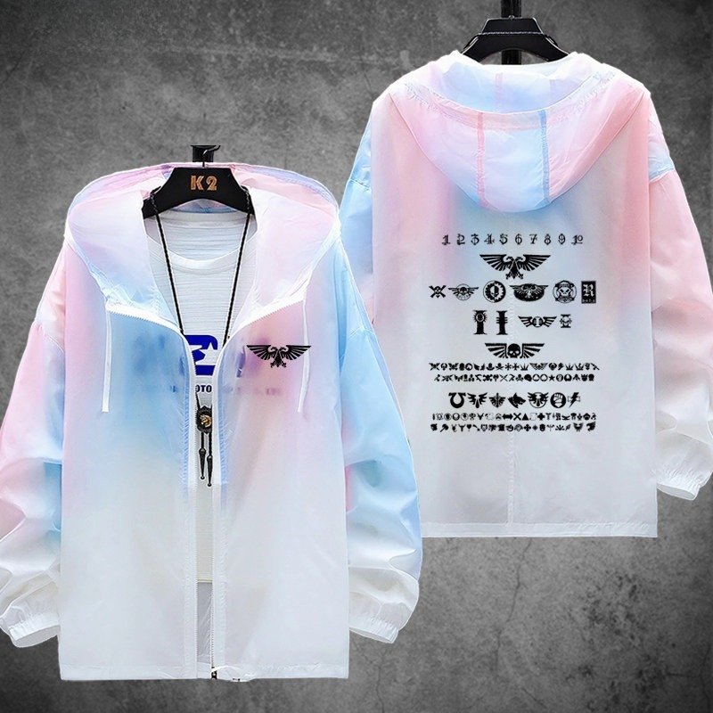 戰錘40K 輕薄透氣漸變防曬衣外套