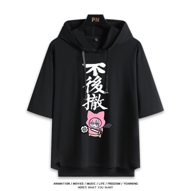 魔物獵人新款 親子情侶男女款連帽短袖T恤