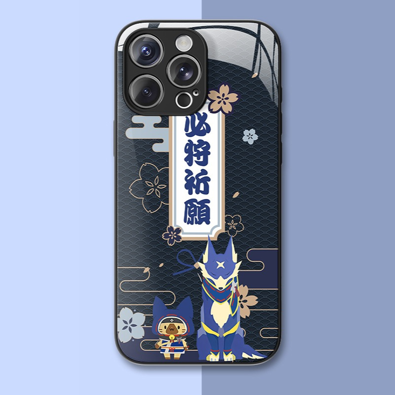 魔物獵人新款高清全包防摔玻璃殼-CASEZONE
