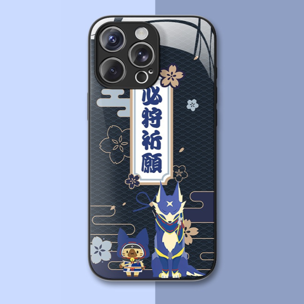 魔物獵人新款高清全包防摔玻璃殼-CASEZONE
