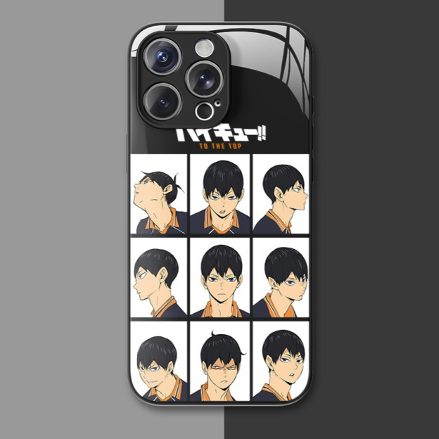 排球少年新款高清全包防摔玻璃殼-CASEZONE