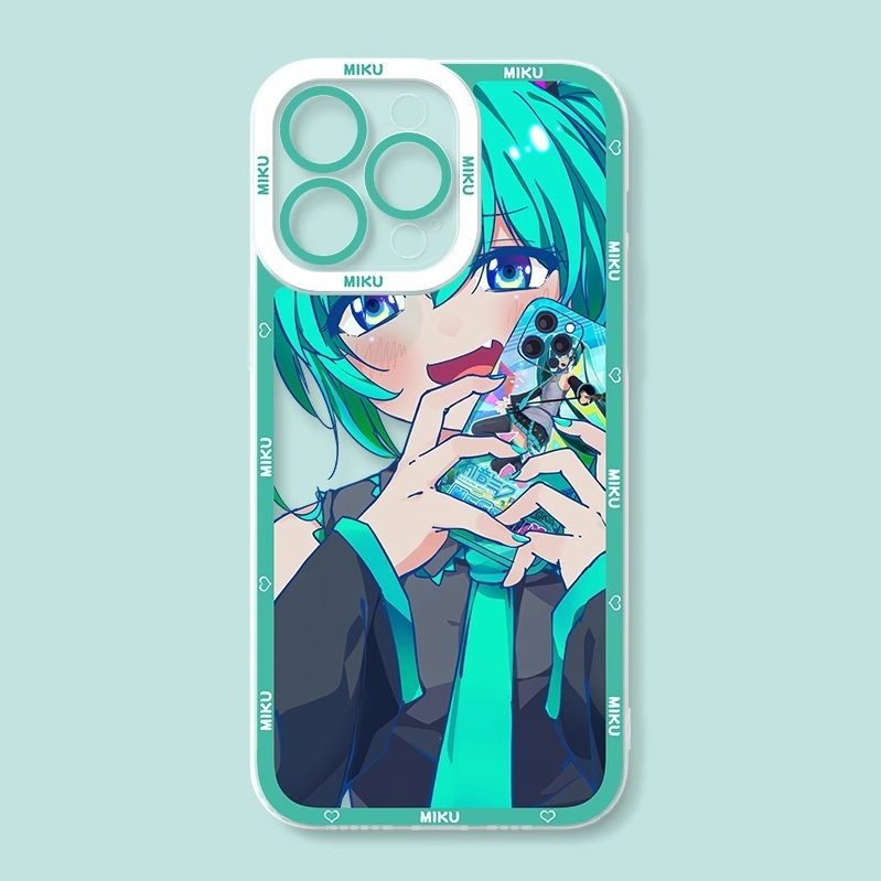 初音未來透明防摔軟殼-CASEZONE
