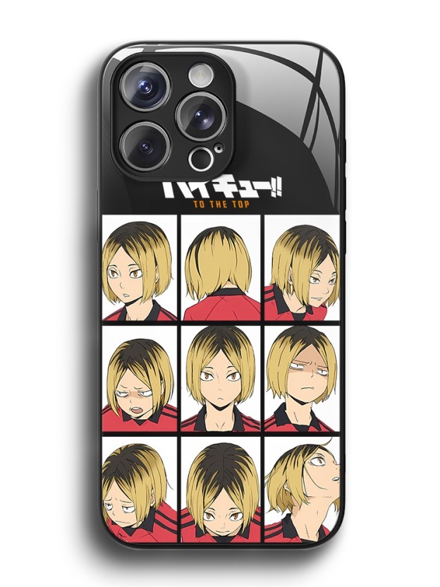 排球少年新款高清全包防摔玻璃殼-CASEZONE