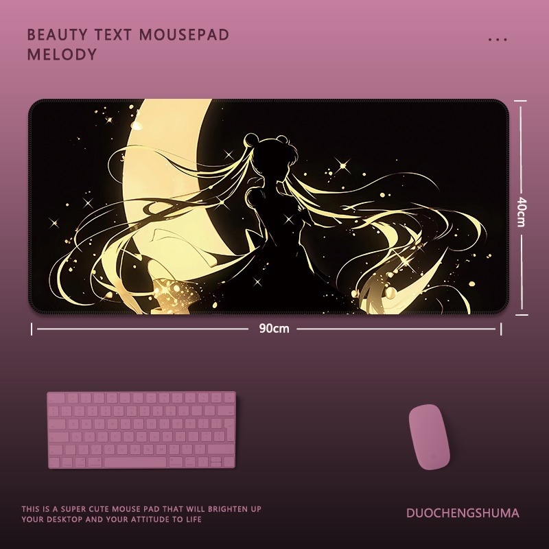 美少女戰士 主題桌墊 布質滑鼠墊-CASEZONE