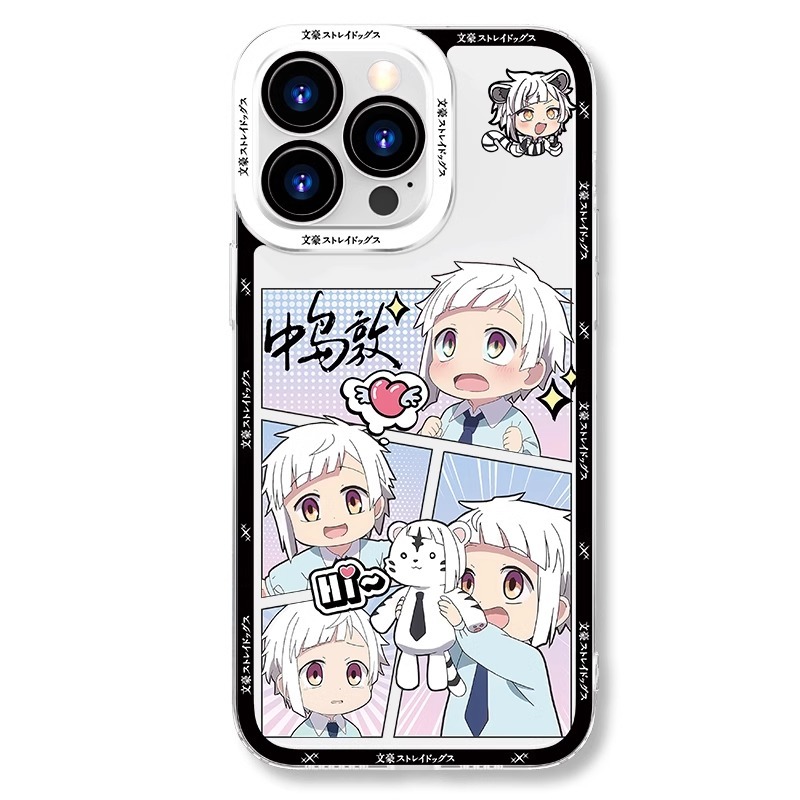 文豪野犬透明防摔軟殼-CASEZONE