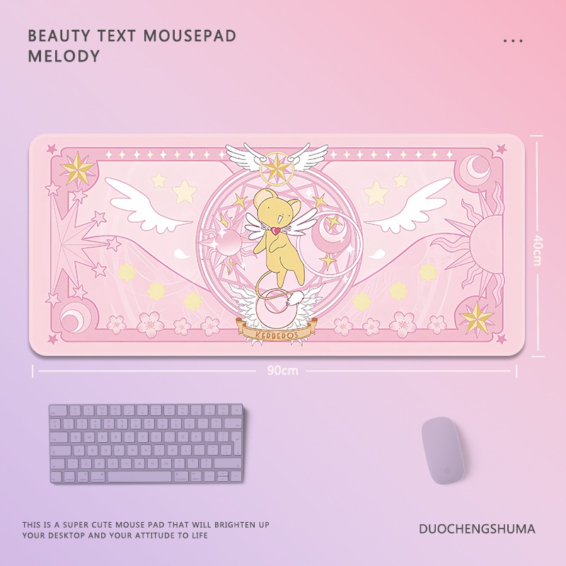 魔卡少女櫻 主題桌墊 布質滑鼠墊-CASEZONE