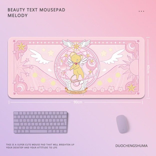 魔卡少女櫻 主題桌墊 布質滑鼠墊-CASEZONE