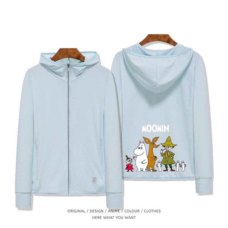 Moomin 嚕嚕米 夏季通勤冰絲速乾涼感防曬外套