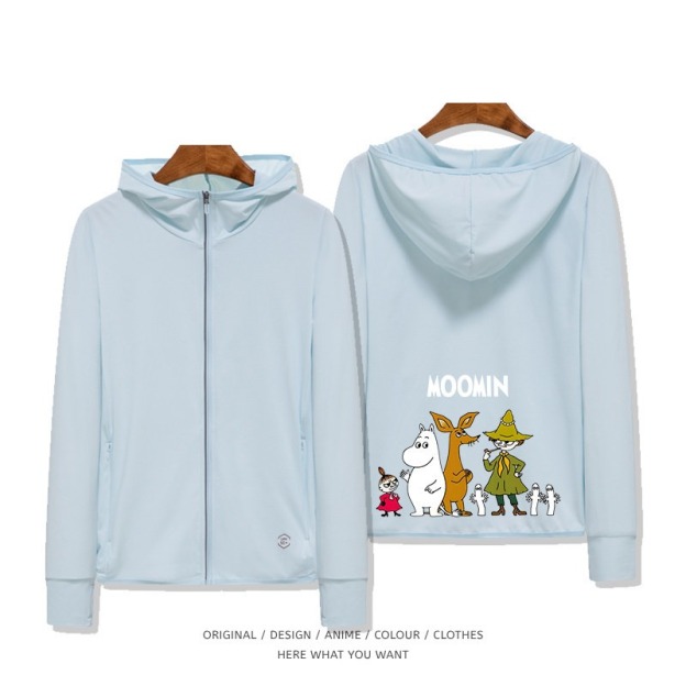 Moomin 嚕嚕米 夏季通勤冰絲速乾涼感防曬外套