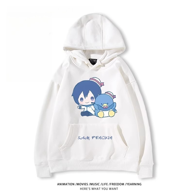 初音未來X三麗鷗新款 親子情侶男女款連帽衛衣
