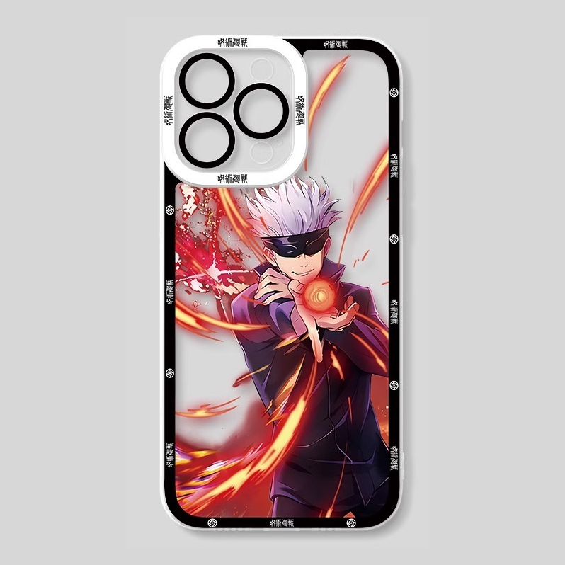 咒術迴戰透明防摔軟殼-CASEZONE