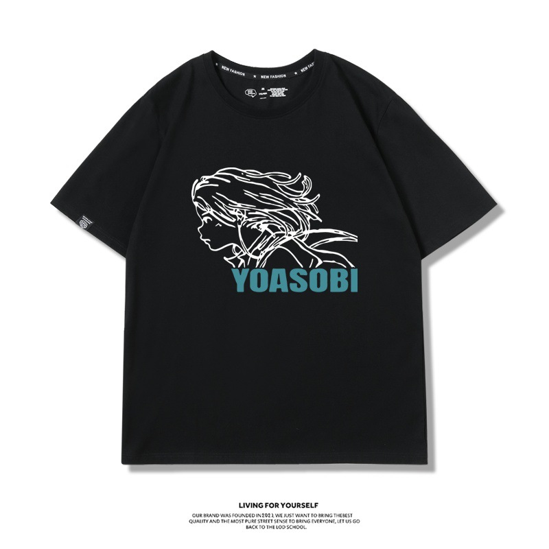 YOASOBI系列 印花短袖T恤-CASEZONE