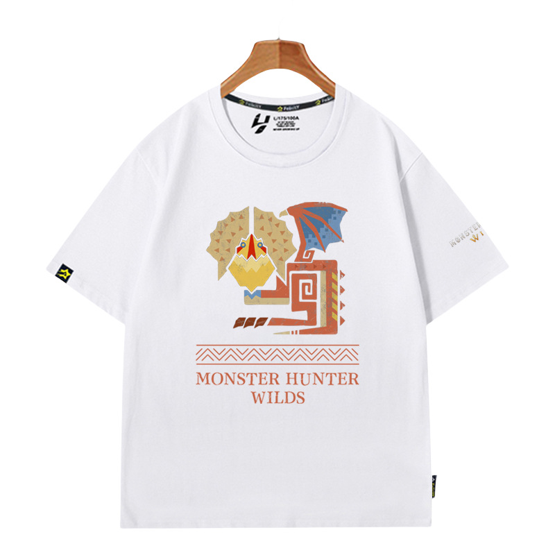 魔物獵人荒野 第2彈 印花短袖T恤-CASEZONE