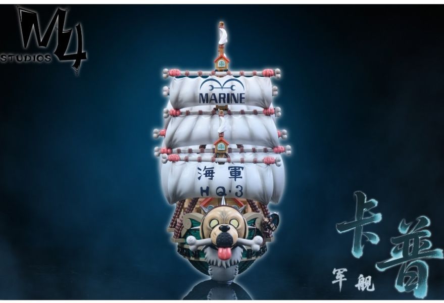 【預購】M4 全員船-系列第二十四彈 卡普海軍船 卡普軍艦-CASEZONE