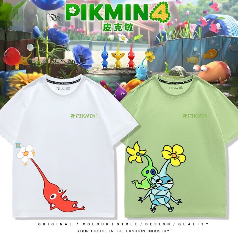 皮克敏PIKMIN4 印花短袖T恤