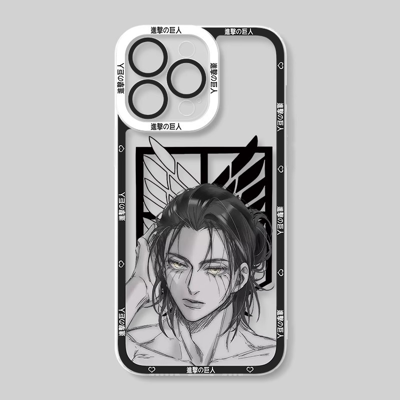 進擊的巨人透明防摔軟殼-CASEZONE