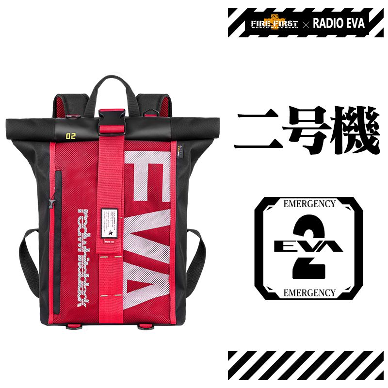 EVA新世紀福音戰士 聯名動漫周邊雙肩包-CASEZONE