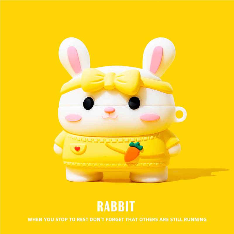 可愛小動物AirPods耳機保護殼-CASEZONE