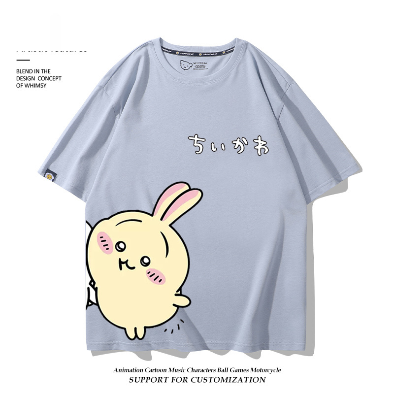 Chiikawa 2025親子情侶男女同款 印花短袖T恤-CASEZONE