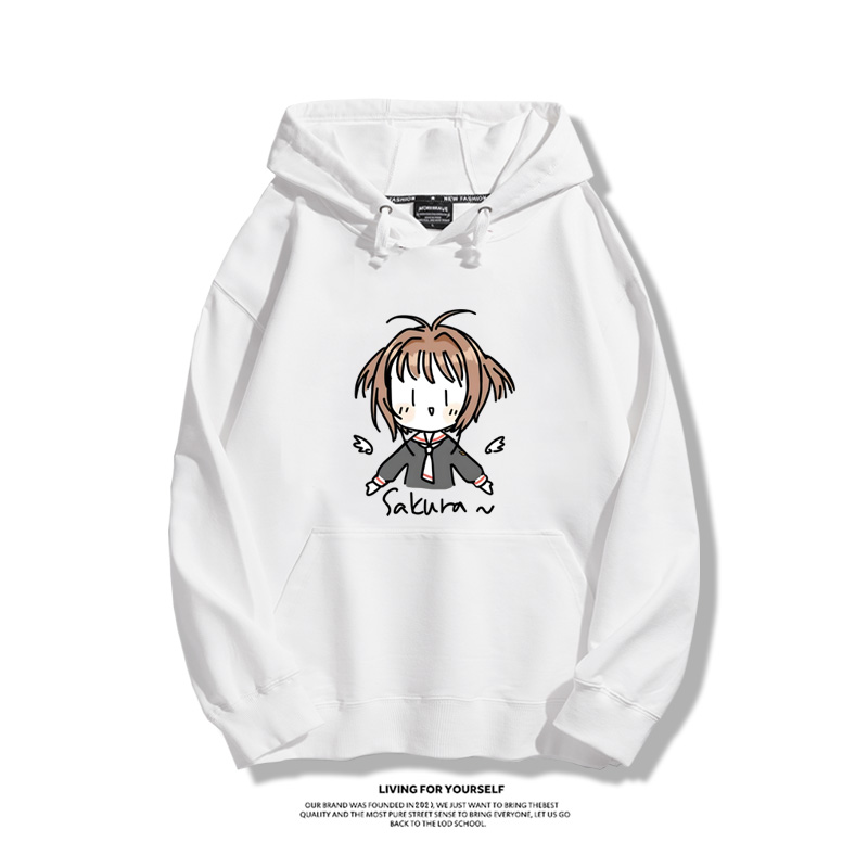 魔卡少女櫻新款 親子情侶男女款連帽衛衣-CASEZONE