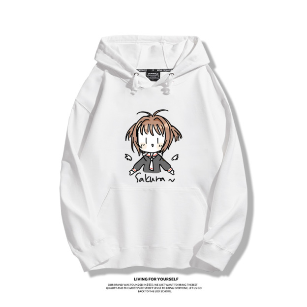 魔卡少女櫻新款 親子情侶男女款連帽衛衣-CASEZONE