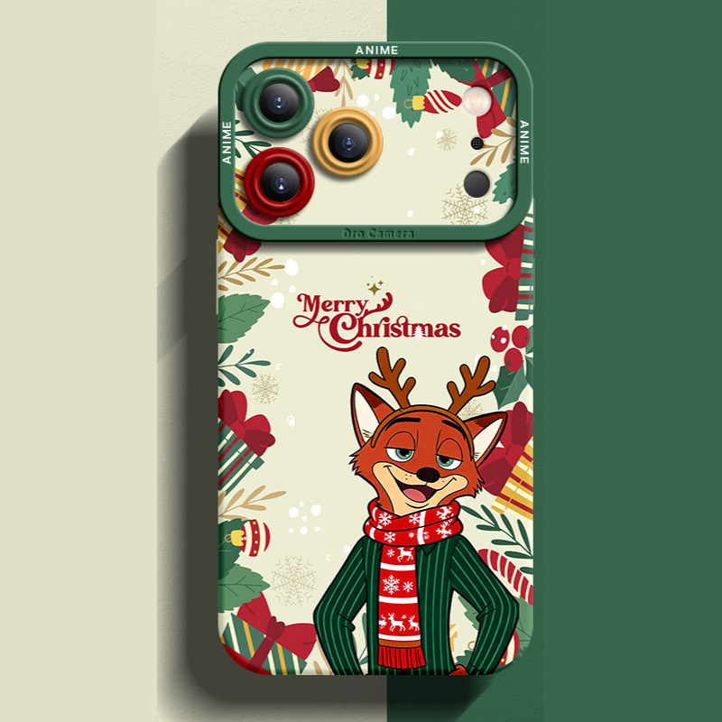 動物方城市液態矽膠全包防摔軟殼