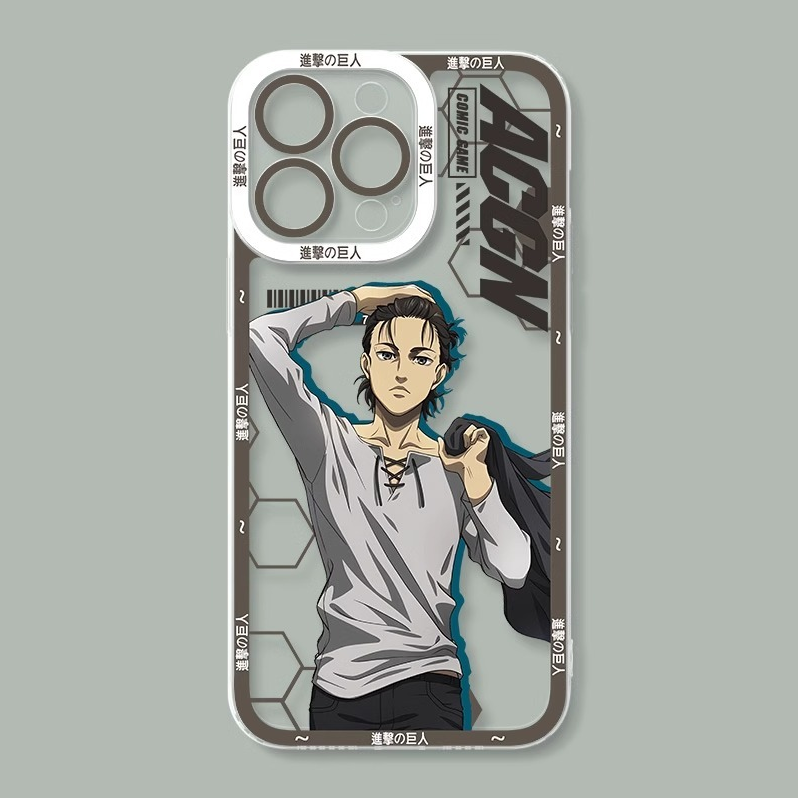 進擊的巨人透明防摔軟殼-CASEZONE