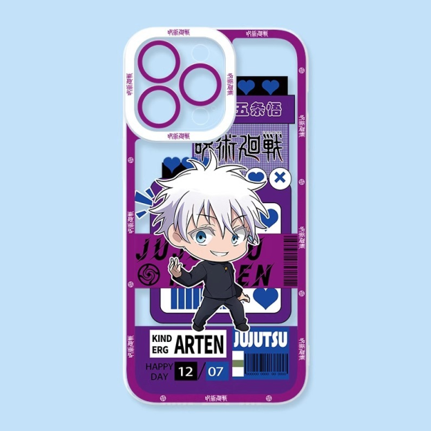 咒術迴戰透明防摔軟殼-CASEZONE