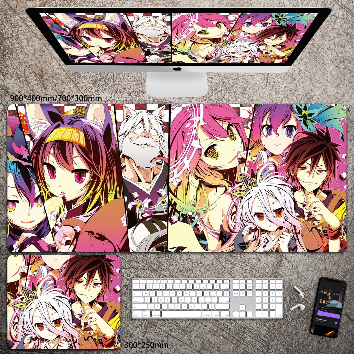 動漫系列 主題桌墊 布質滑鼠墊-CASEZONE