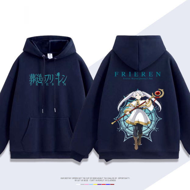 葬送的芙莉蓮新款 親子情侶男女款連帽衛衣-CASEZONE