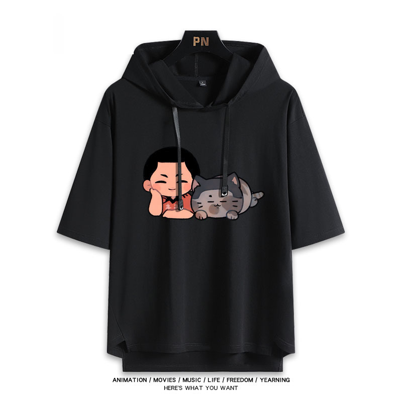 排球少年 連帽短袖T恤