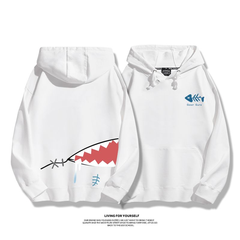 Gawr Gura 2025秋冬新款 親子情侶男女連帽衛衣-ZUIHANG SHOP