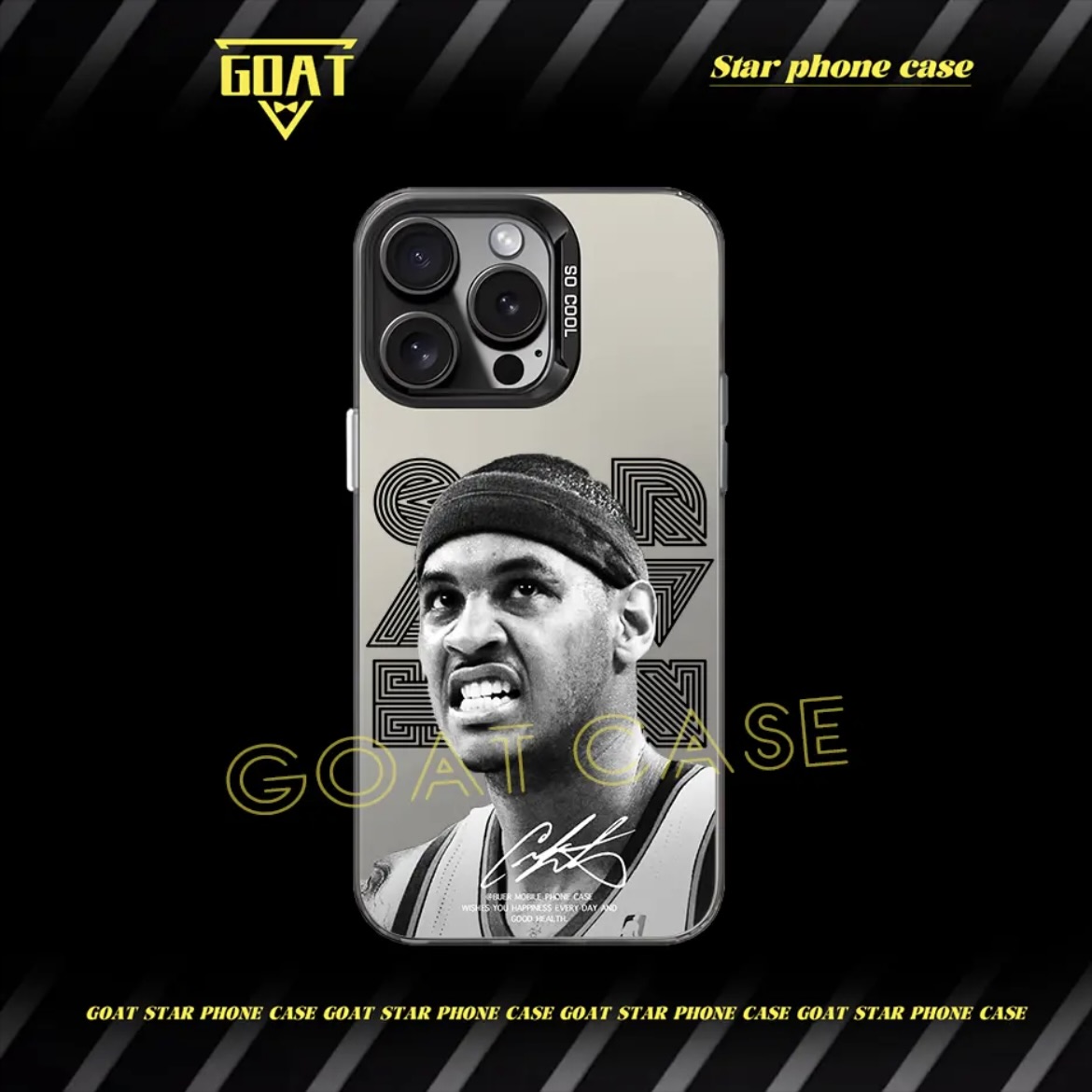 球星頭像｜彩銀球星手機殼-CASEZONE