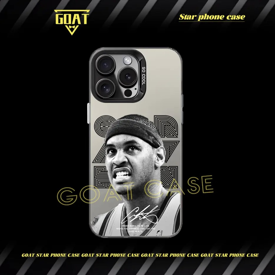 球星頭像｜彩銀球星手機殼-CASEZONE