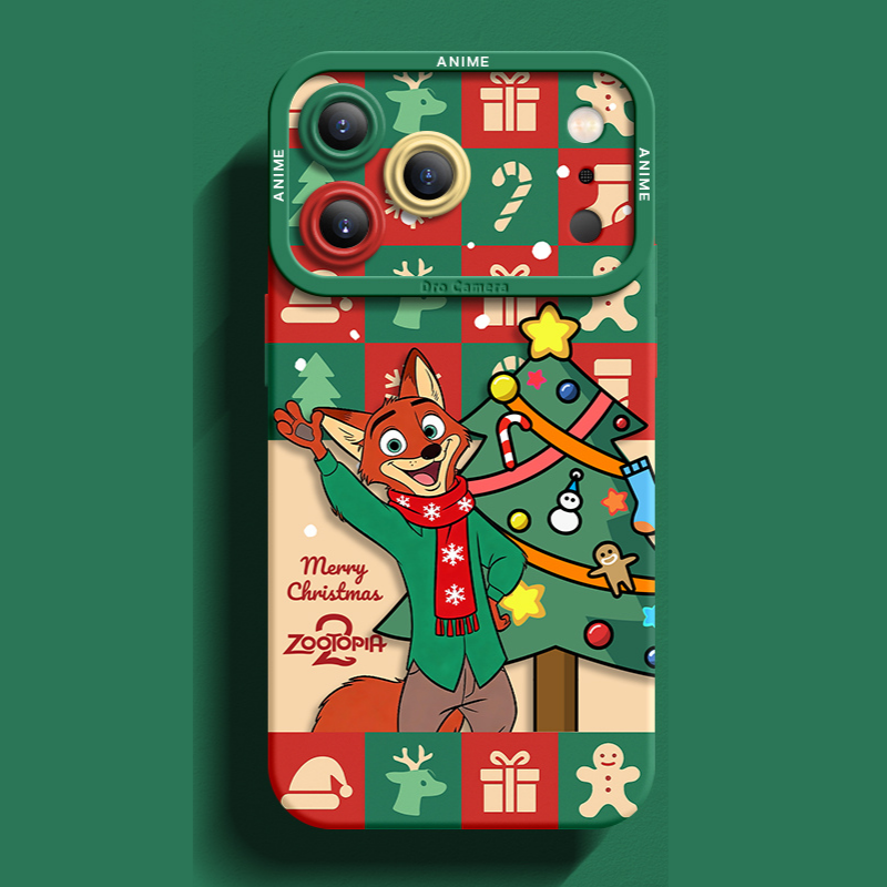 動物方城市液態矽膠全包防摔軟殼