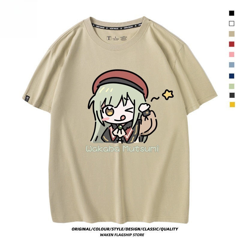BanG Dream! Ave Mujica 印花短袖T恤