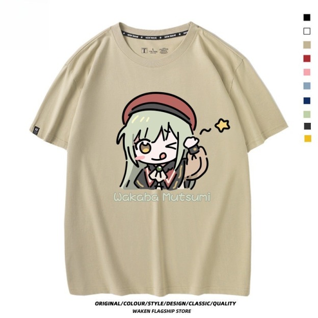 BanG Dream! Ave Mujica 印花短袖T恤