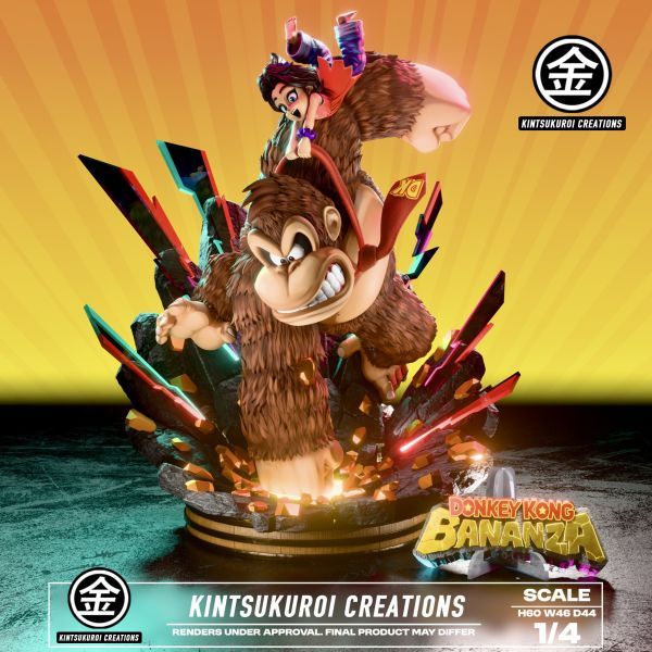 【預購】KINTSUKUROI 金工作室 咚奇剛 Donkey Kong-CASEZONE