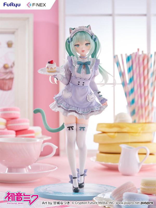 【預購】正版授權 F:NEX 初音未來 X 甘城貓貓 貓耳女僕裝